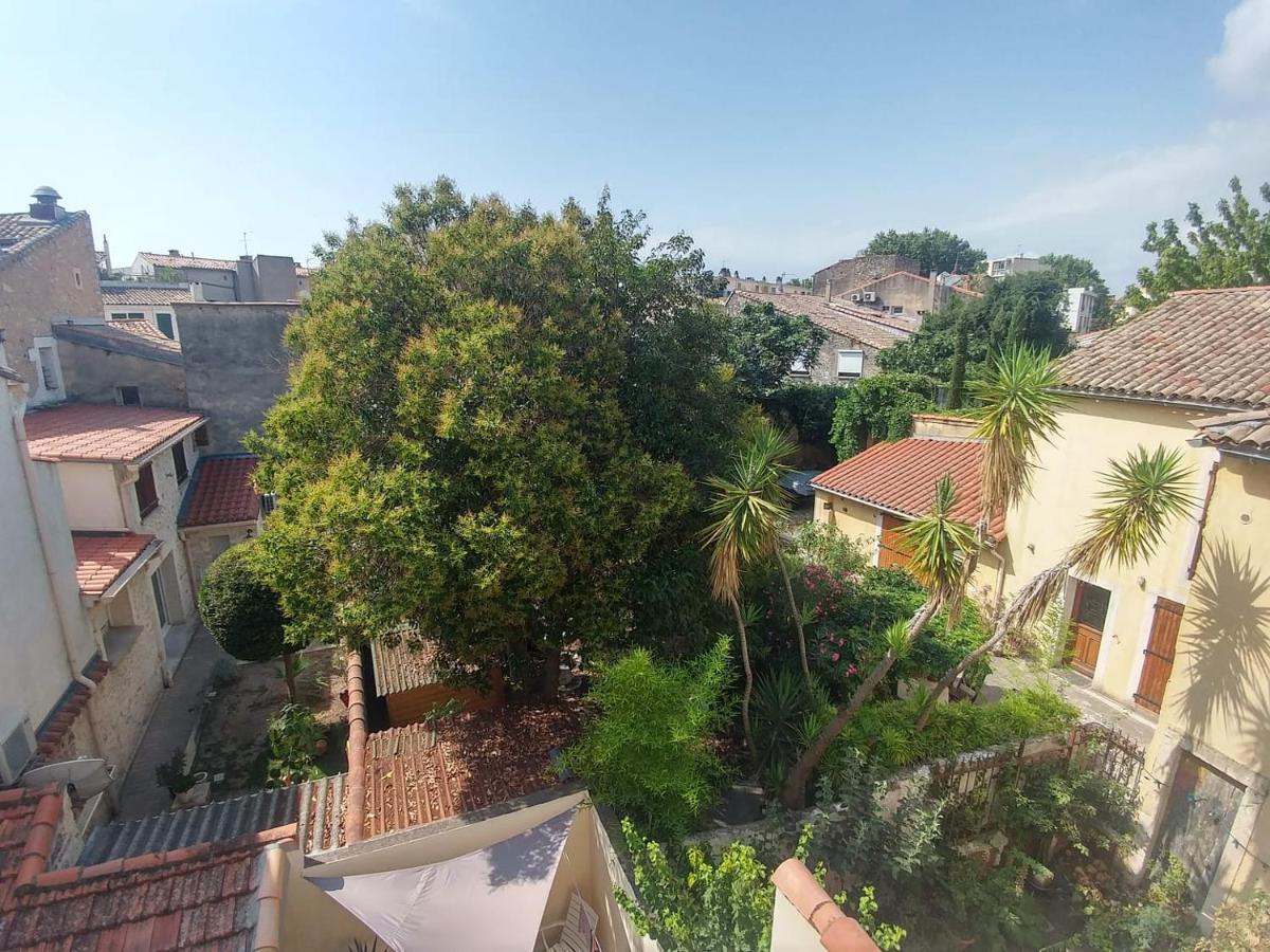 Suite Volupté classée 3 étoiles avec vue sur Jardins, Garage et Climatisation Montpellier Exterior foto